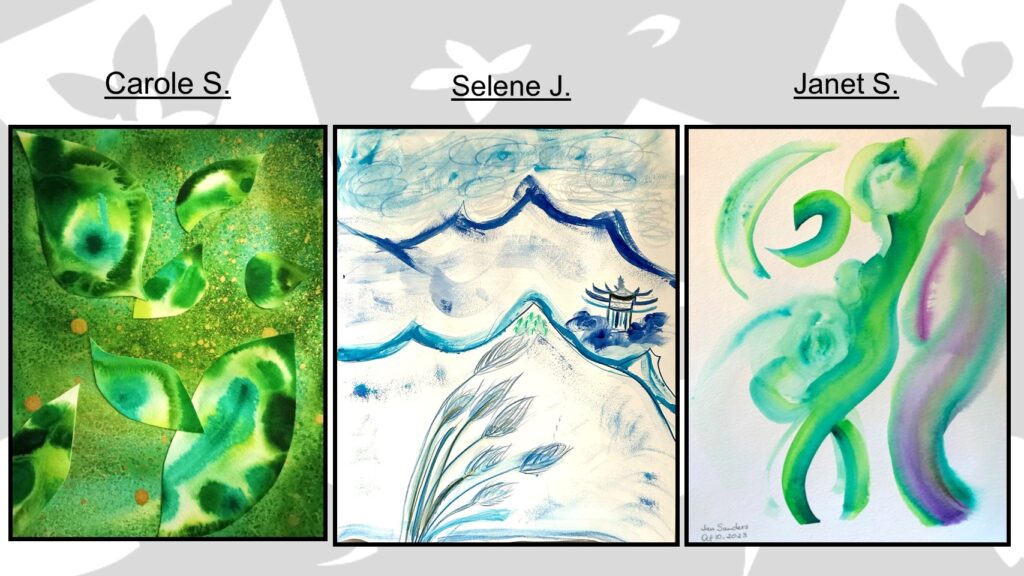 compilation of 3 art sparklers artistic voices together.