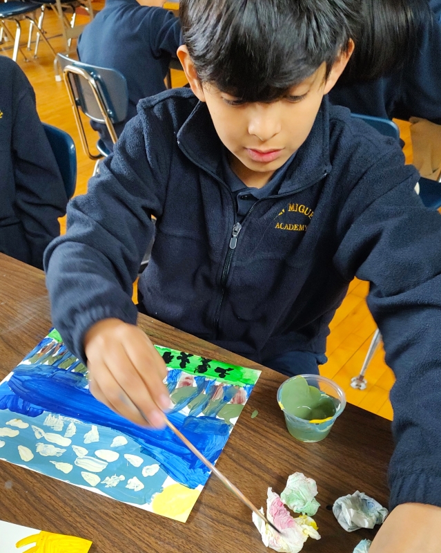 painting as self expression of oneself as part of the cosmos, to create self empowerment, and individual creativity.